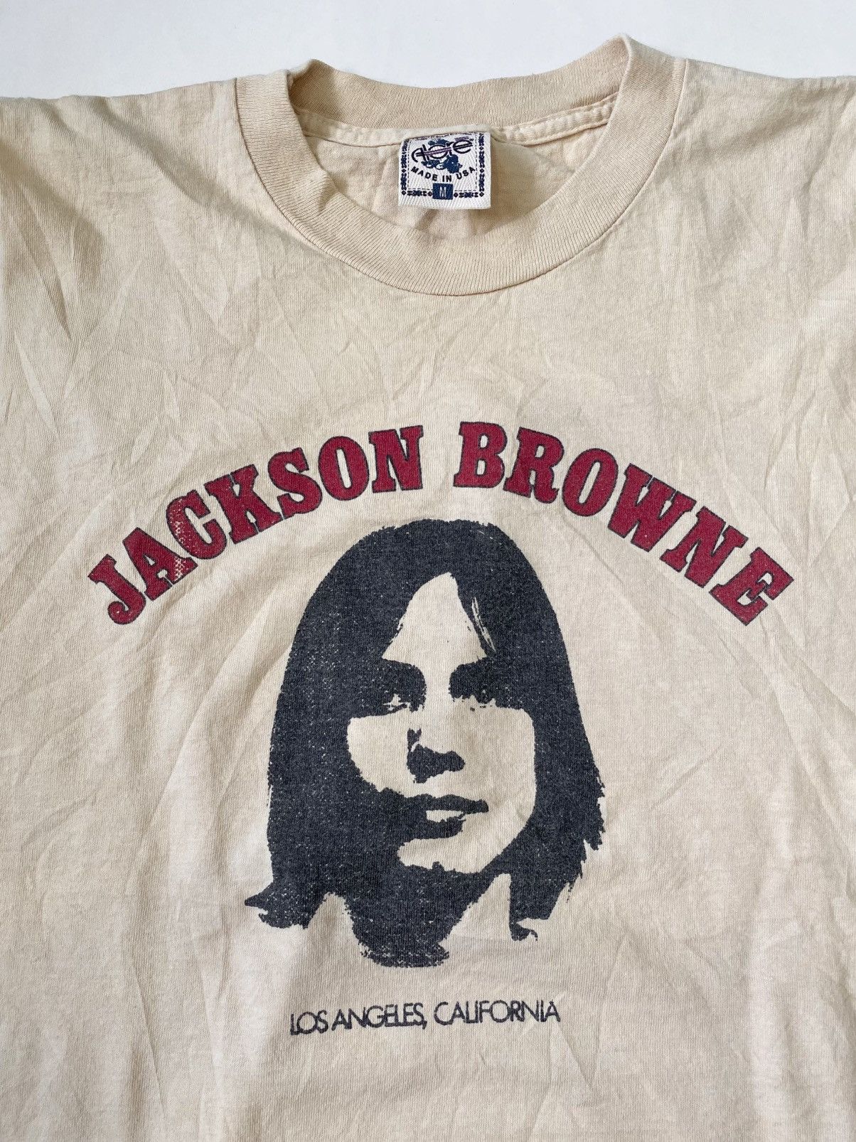 Band Tees RARE Vintage Jackson Browne Graphic Tee Size US M / EU 48-50 / 2 - 2 Thumbnail