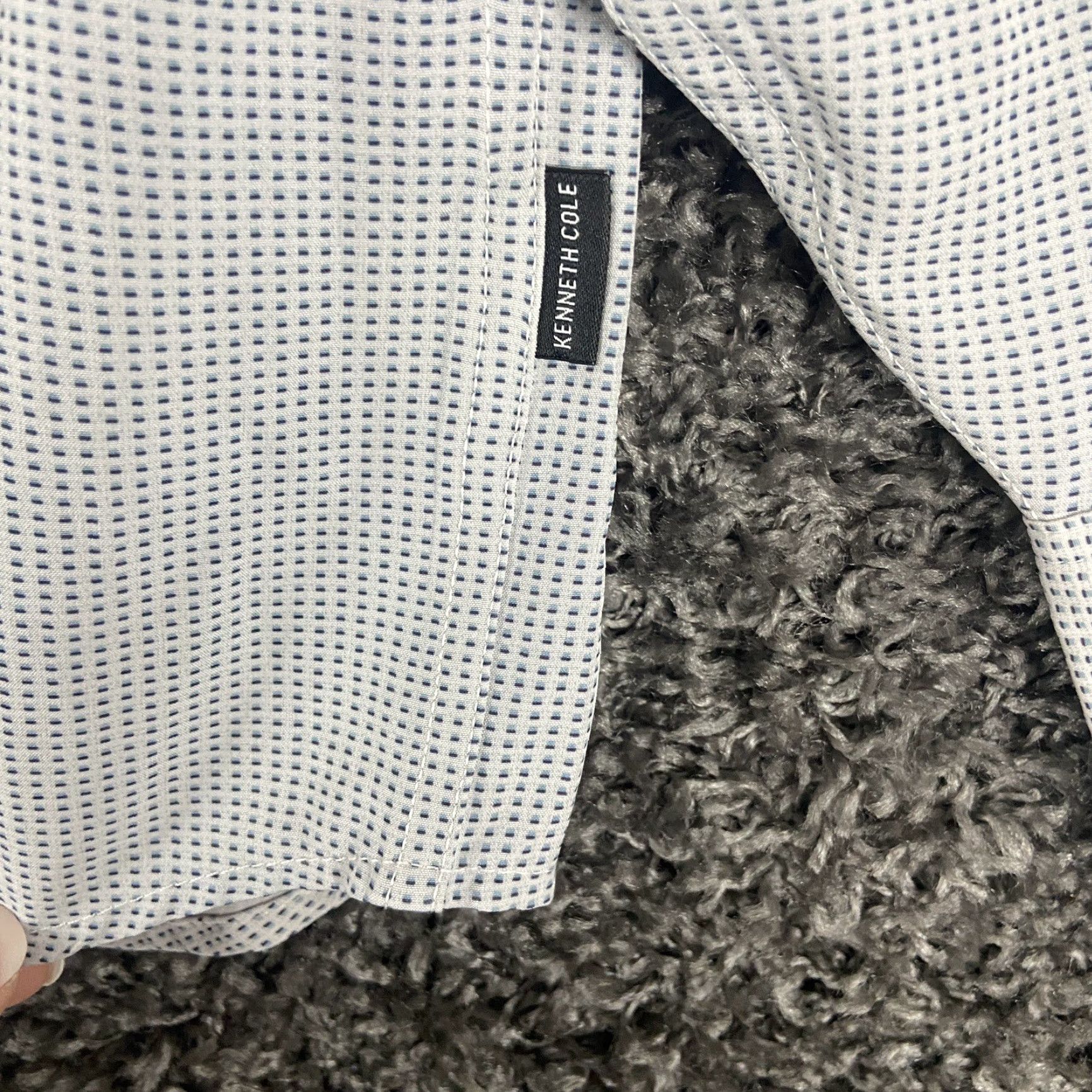 Kenneth Cole Kenneth Cole Slim Fit Multicolor Button-Up Long Sleeve Men’s L Size US L / EU 52-54 / 3 - 2 Thumbnail