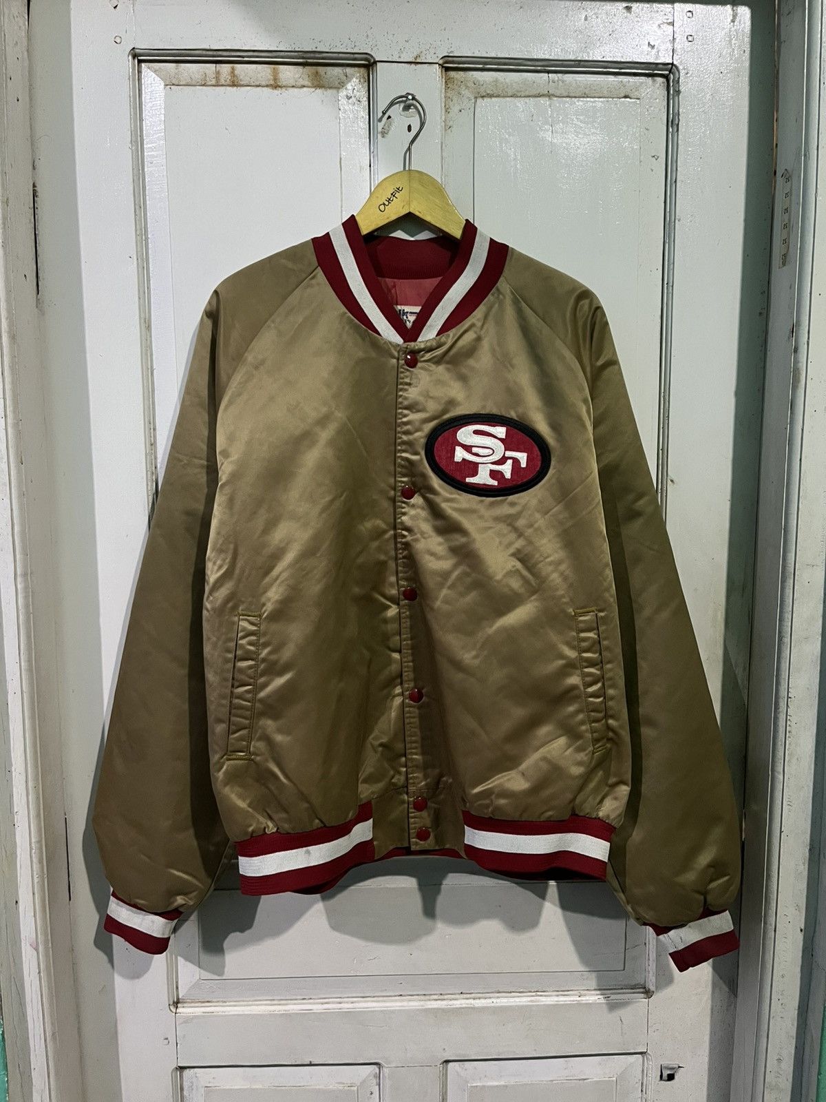 Chalk Line Vintage 80s gold chalkline san fransisco 49ers Size US XL / EU 56 / 4 - 2 Thumbnail