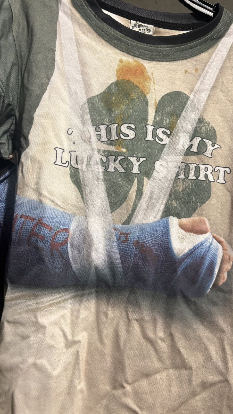 Other Rotborough “My Lucky Shirt” Longsleeve Trompe L'Oeil Size US S / EU 44-46 / 1 - 3 Thumbnail
