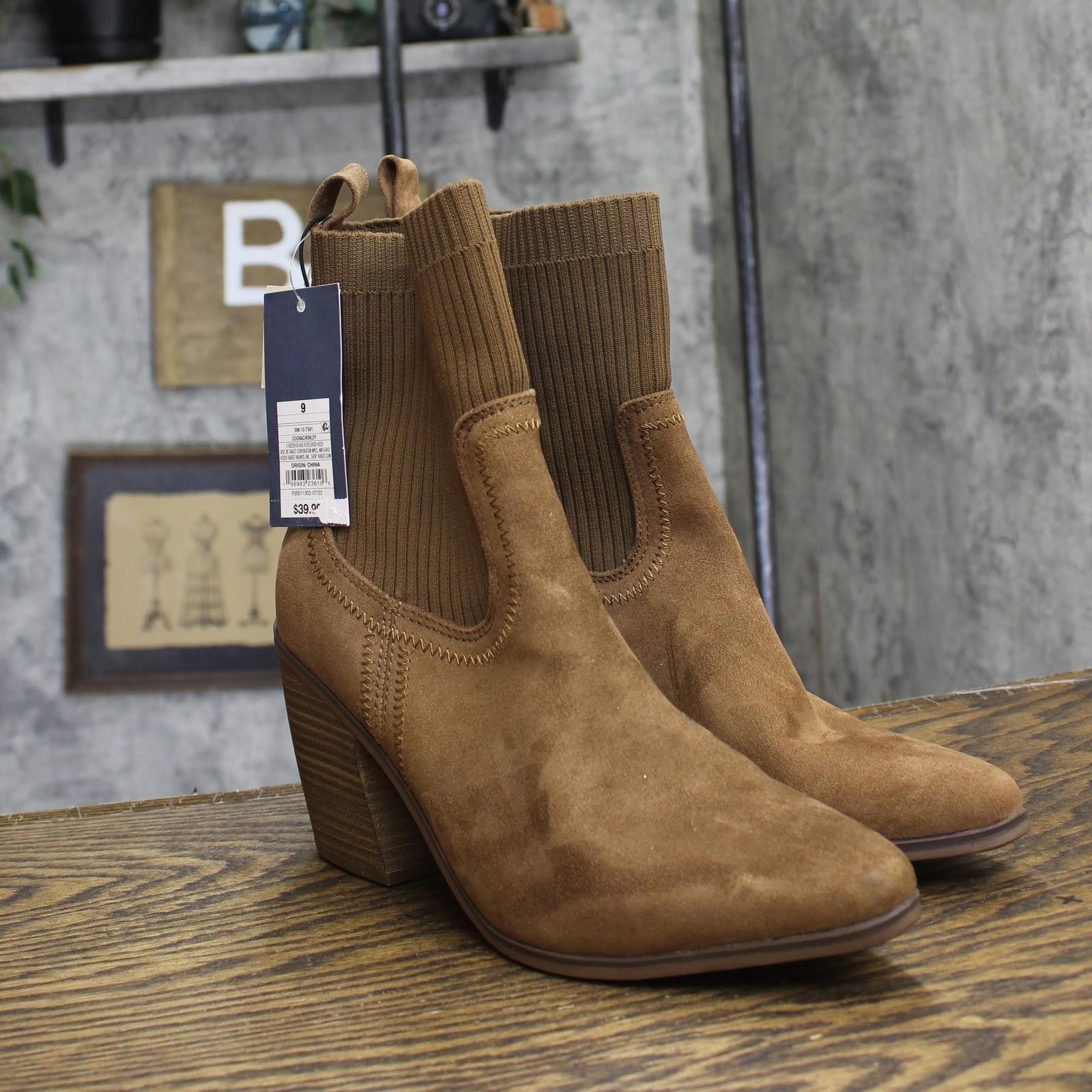 Other Universal Thread Womens Ankle Boots 88225775 Cognac Brown 9m Size US 9 / IT 39 - 1 Thumbnail