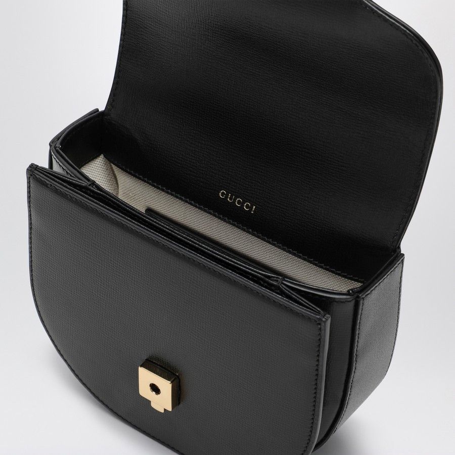 Gucci o1d2blof0824 Size: OS / Horsebit Mini Handbag in Black Size ONE SIZE - 4 Thumbnail