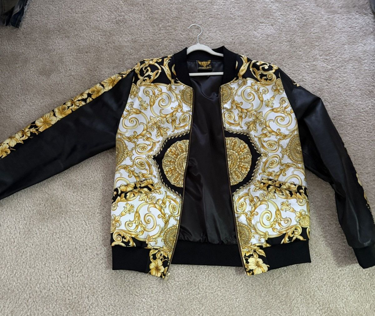 Other Exclusive Game custom Versace jacket | Grailed