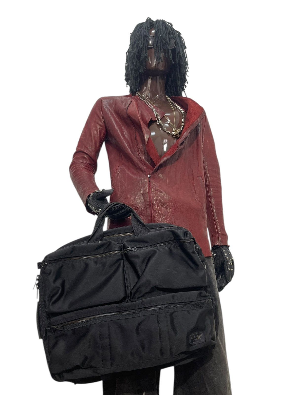 Porter Multipockets Luggage Label Porter Hand Brief Bag 2🟩2 Size ONE SIZE - 2 Thumbnail