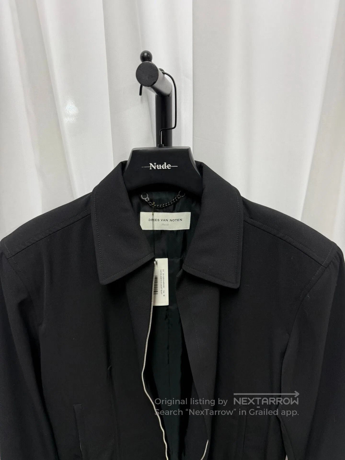 Dries Van Noten Dries van Noten Shoulder Pad Wool Jacket. Size US M / EU 48-50 / 2 - 3 Thumbnail