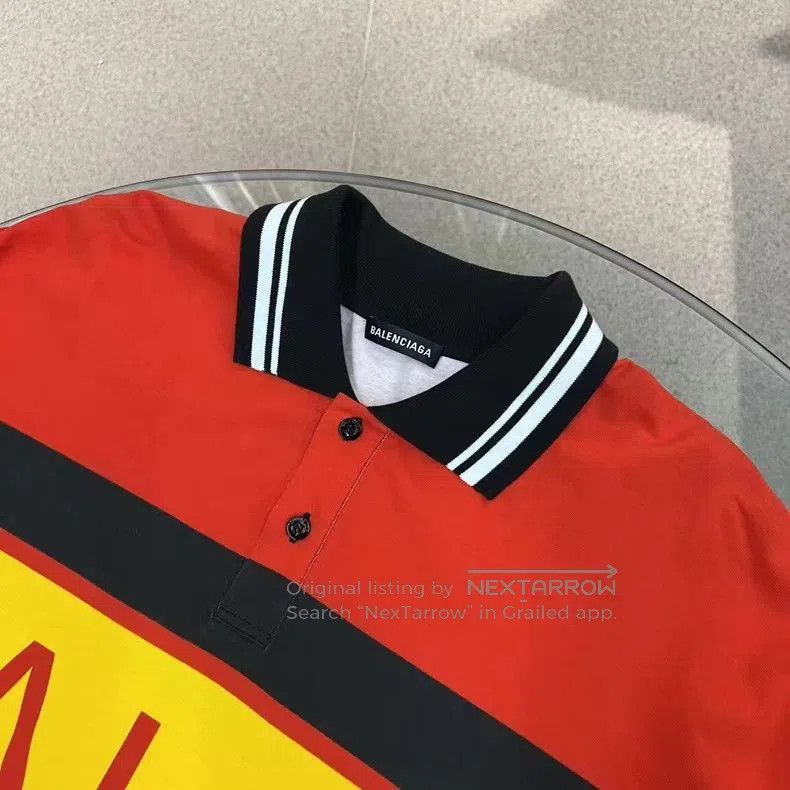 Balenciaga Balenciaga Ice Hockey Long Sleeve Polo. Size US M / EU 48-50 / 2 - 2 Thumbnail