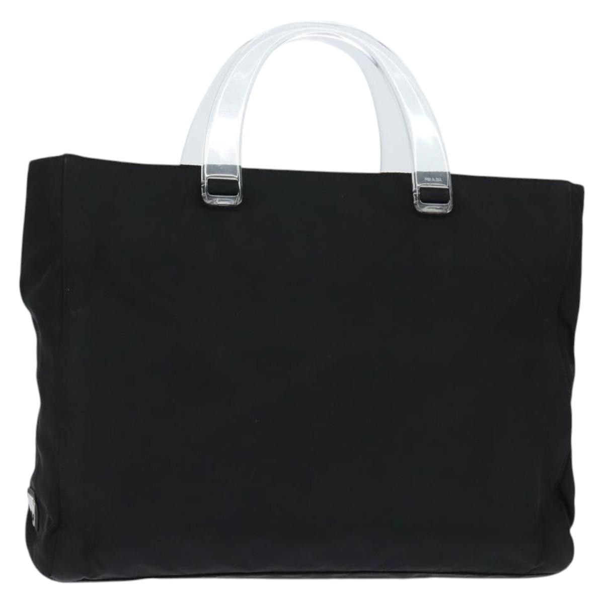 Prada Prada Resin Handle Tote Tessuto Size ONE SIZE - 1 Thumbnail