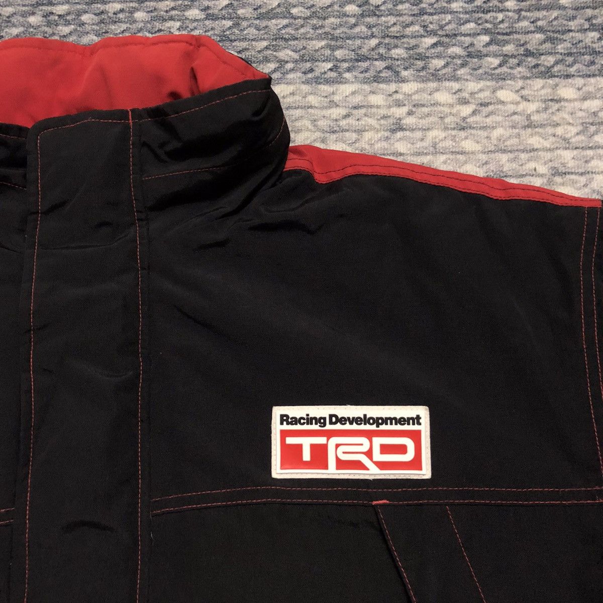 Vintage Vintage 90s Toyota Racing Development Parka Jacket Size US XL / EU 56 / 4 - 3 Thumbnail