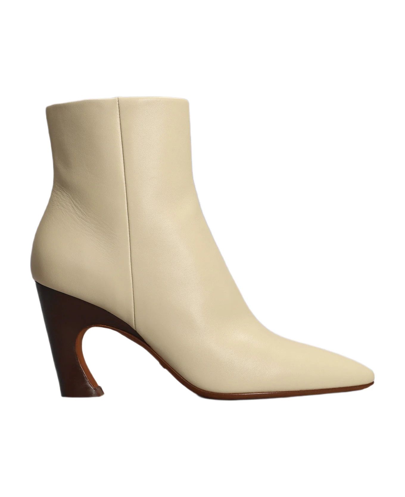 Chloe o1y0825 Ankle Boots in Beige Size US 7 / IT 37 - 1 Thumbnail