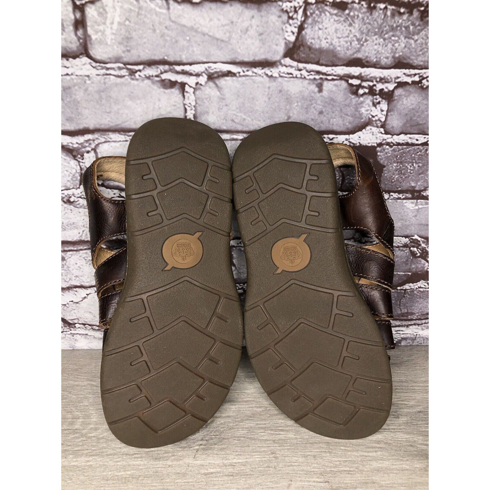 Born Born Brown Leather Fisherman Casual Adjustable Strap Sandals Size US 8 / EU 41 - 14 Thumbnail