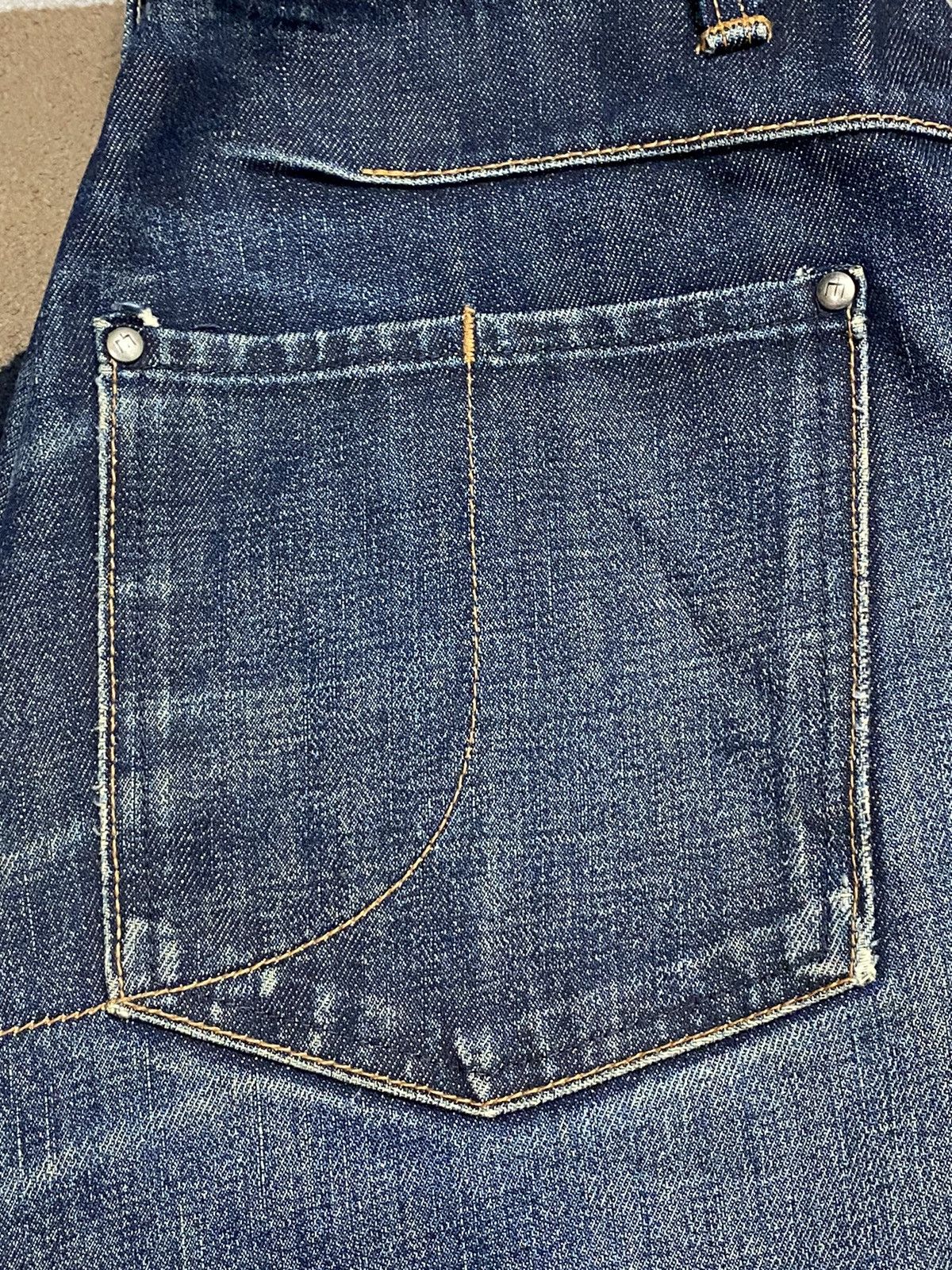 Edwin Edwin Japanese denim jeans with a unique, distressed jeans Size US 29 - 14 Thumbnail