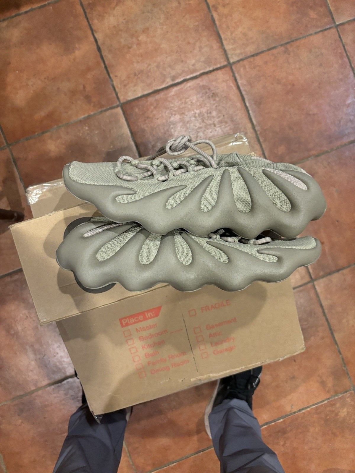 Yeezy Adidas Yeezy 450 Stone Flax Size US 13 / EU 46 - 1 Thumbnail