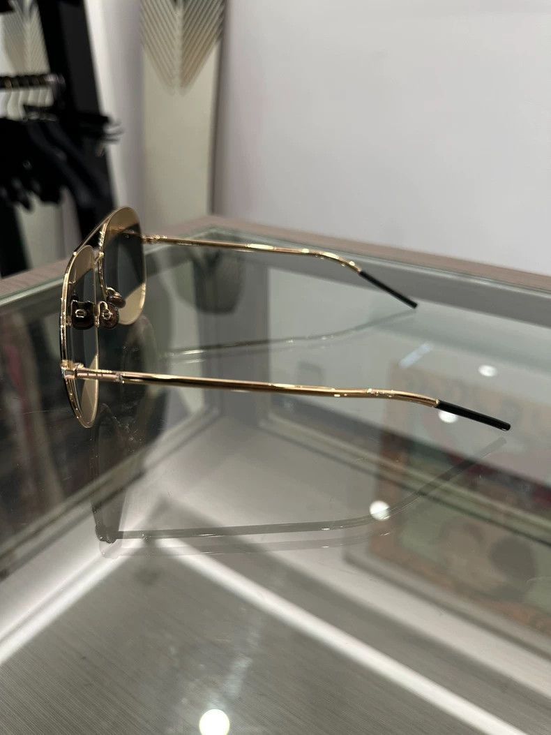 Dior Dior Classic Gradient Aviator Sunglasses-2506 Size ONE SIZE - 3 Thumbnail
