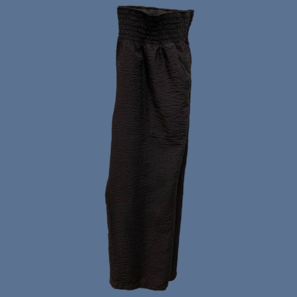 Vintage Simply Vera Wang Pants Womens XL Black Pull on Pockets Loose Fit Size 40" / US 18 - 1 Thumbnail