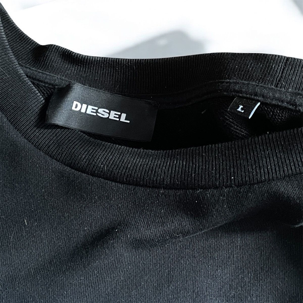 Diesel × Vintage Vintage Diesel Sweatshirt Big Logo Japanese Style Size US L / EU 52-54 / 3 - 3 Thumbnail