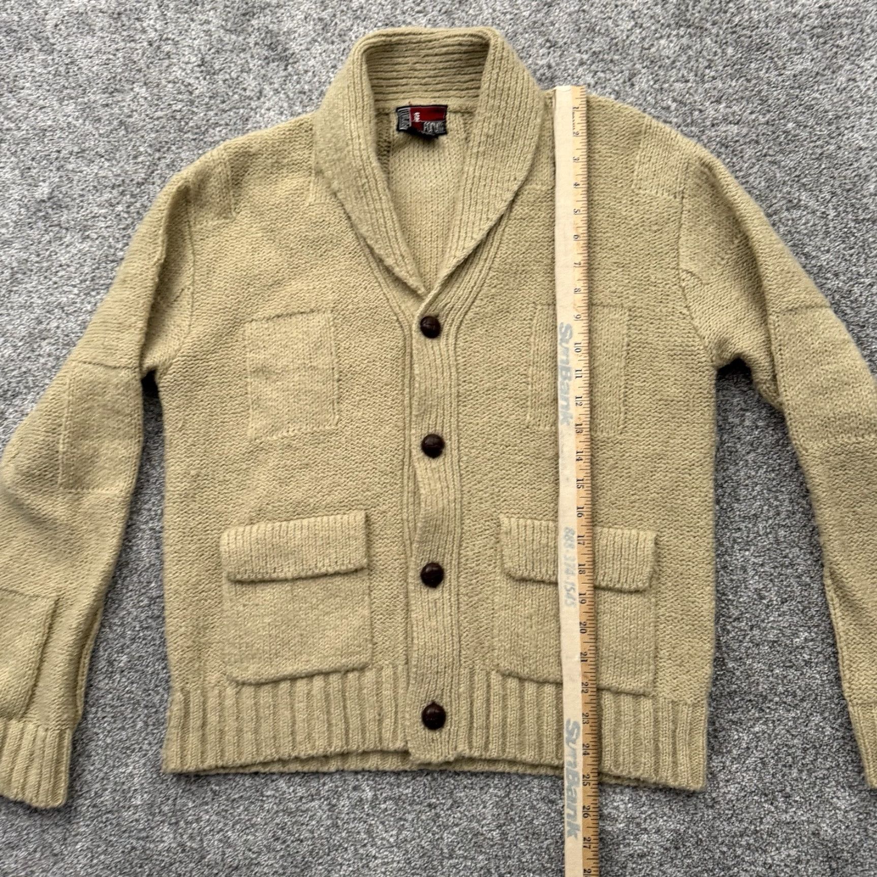 Vintage VINTAGE 90s Cardigan Sweater Womens Large Grandpacore Old Money Cozy Workwear Size L / US 10 / IT 46 - 3 Thumbnail