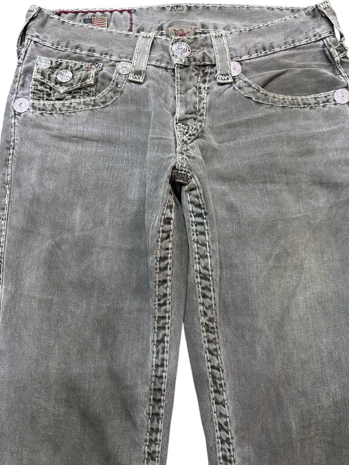 Supreme × True Religion Vintage True Religion Ricky Super T Grunge StraightLeg Denim Size US 31 - 2 Thumbnail