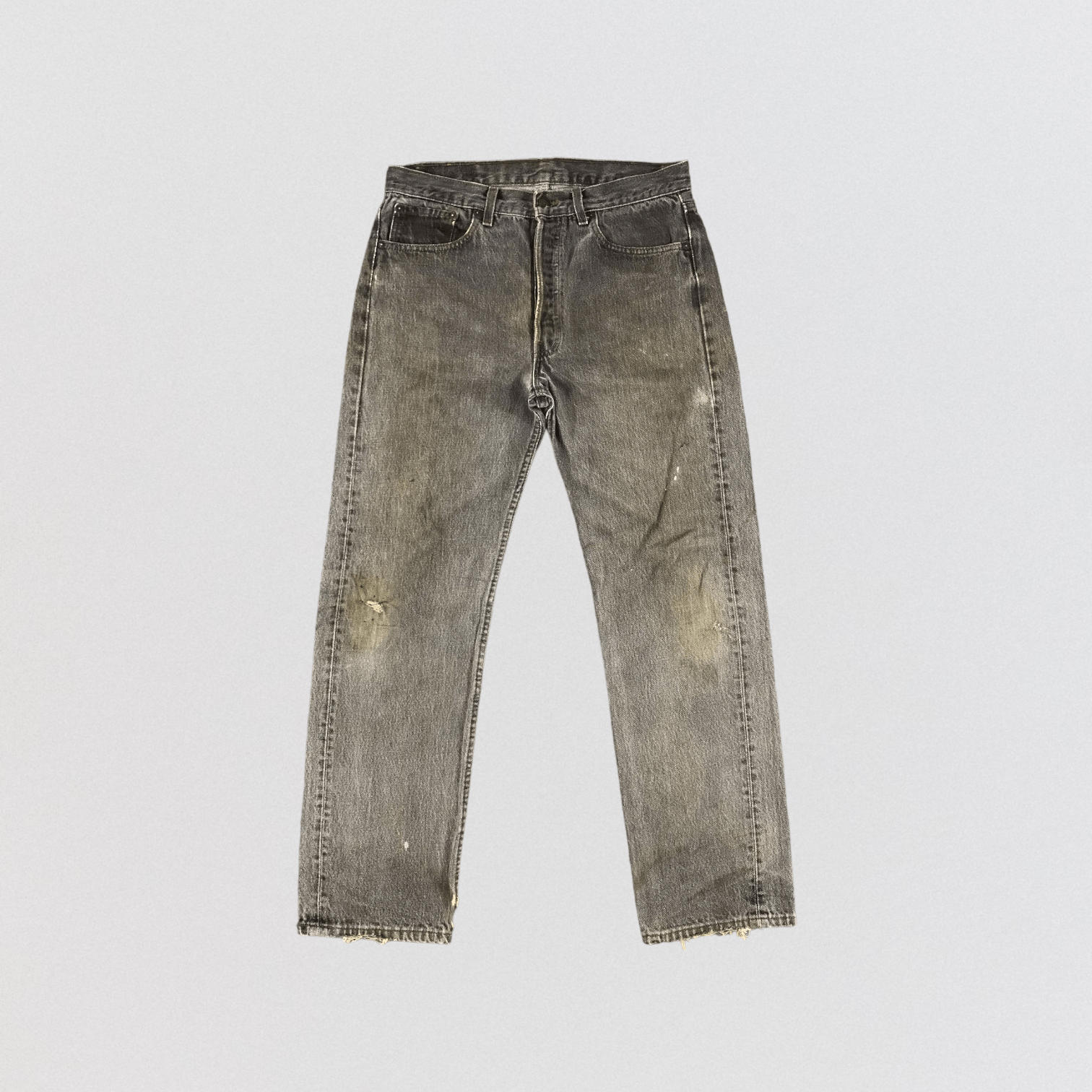Levi's × Vintage Vintage 90s Sunfaded Levis 501 Jeans-JM903 Size US 33 - 1 Thumbnail
