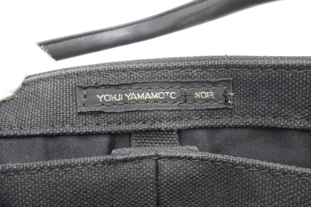 Yohji Yamamoto Yohji Yamamoto leather cambus tote bag Size ONE SIZE - 4 Thumbnail