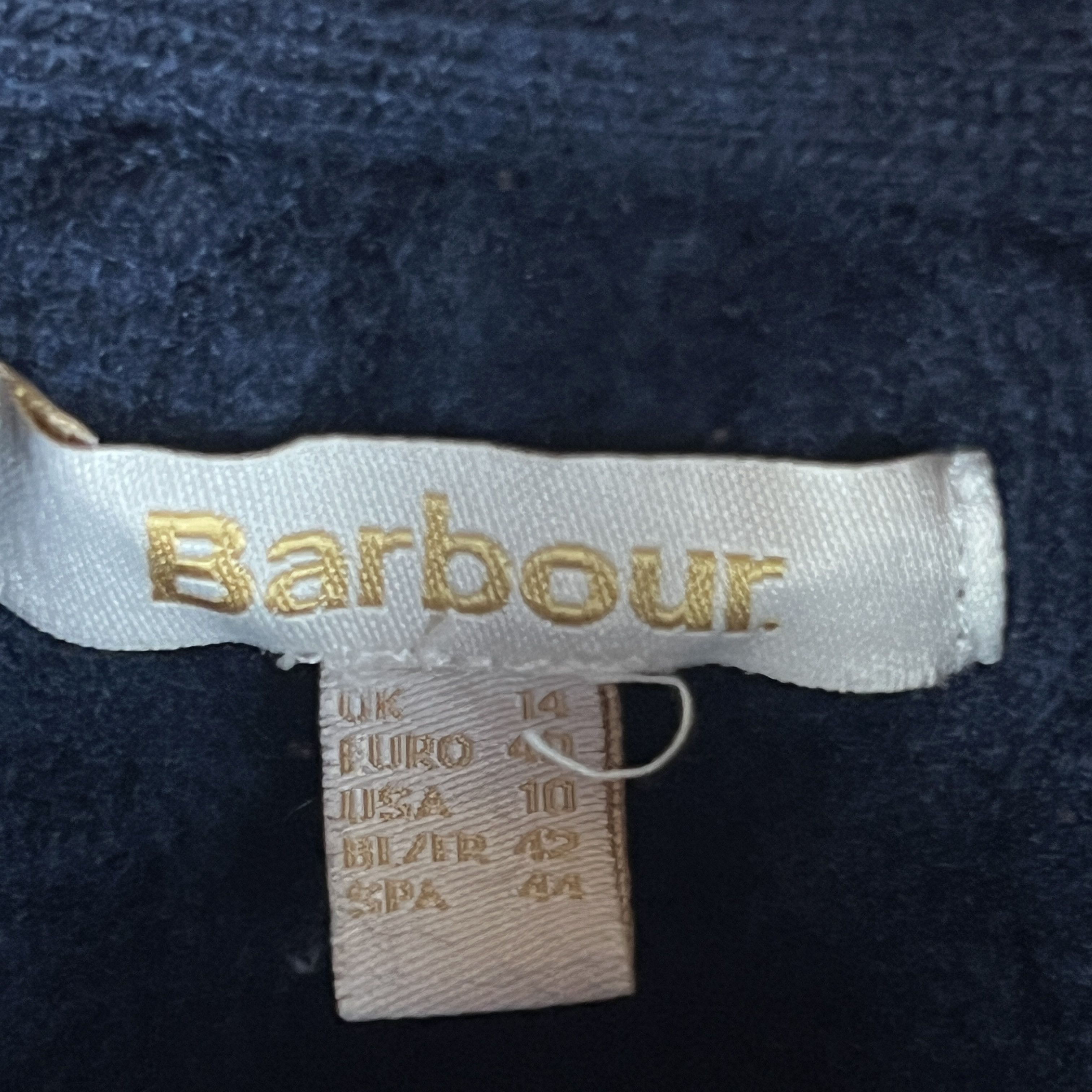 Barbour Barbour Women's Sweater Size 10 Blue Long Sleeve Size L / US 10 / IT 46 - 4 Thumbnail