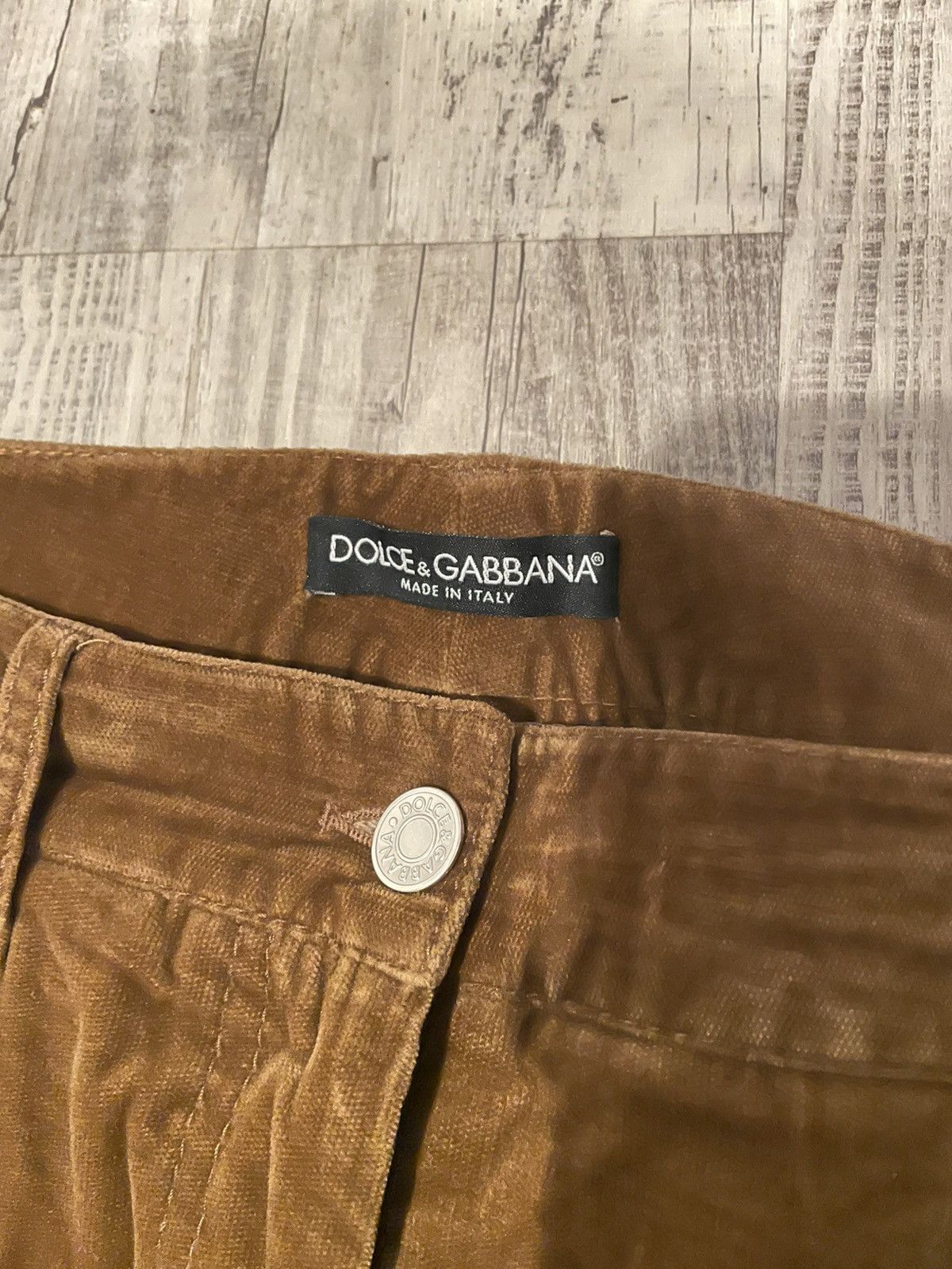 Dolce & Gabbana Vintage dolce and gabanna felt pants Size US 30 / EU 46 - 4 Thumbnail
