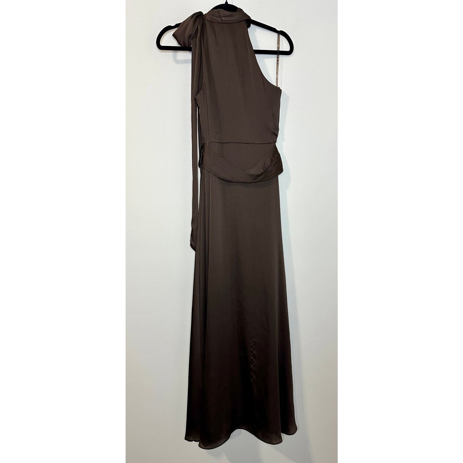Sachin & Babi Sachin & Babi Size 2 Kayla Chocolate Brown Sleeveless Gown Size XS / US 0-2 / IT 36-38 - 4 Thumbnail