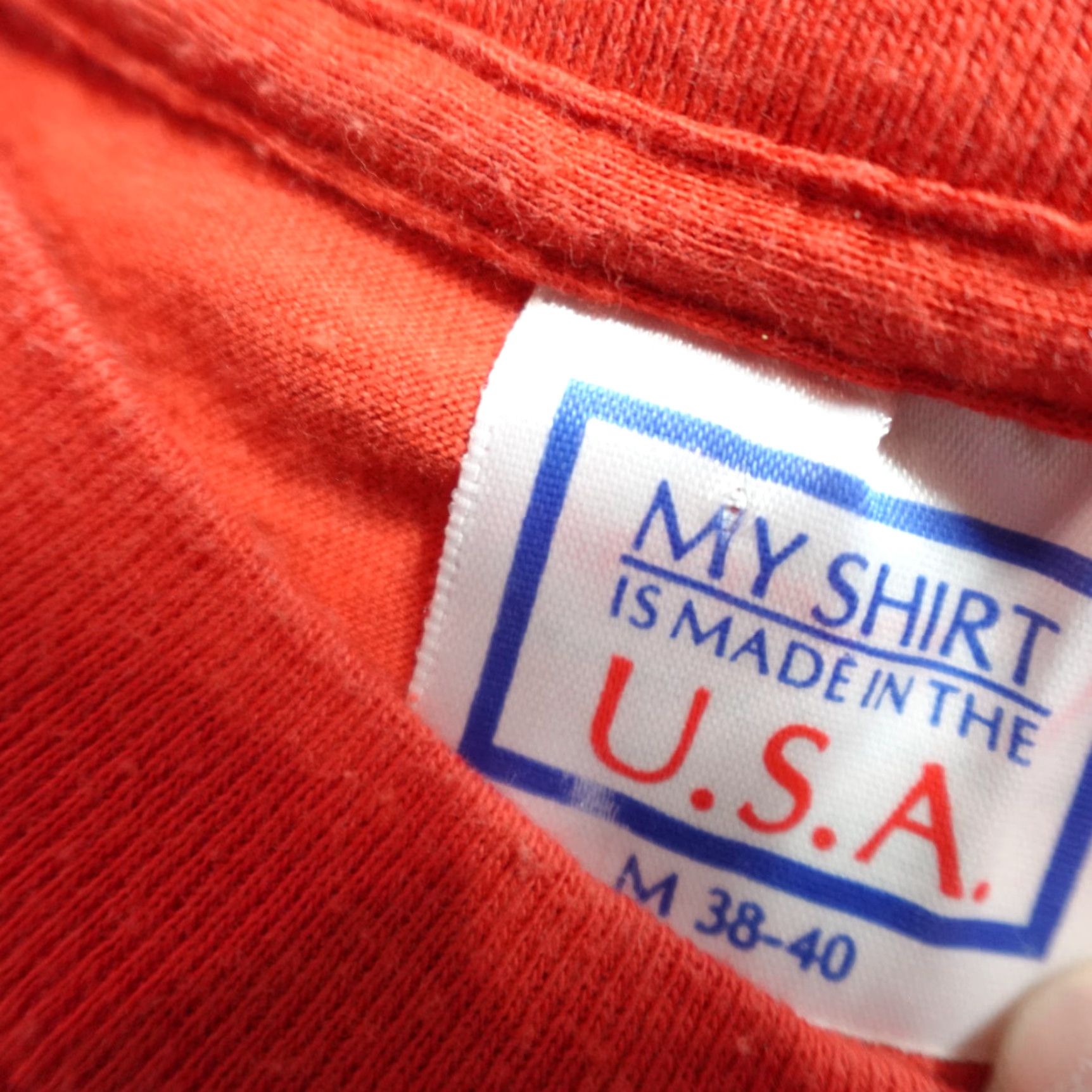 Vintage VINTAGE American Vintage Shirt XS Red USA Made 1989 Baltimore Gas Electric Graphic Print Men Size US XS / EU 42 / 0 - 3 Thumbnail