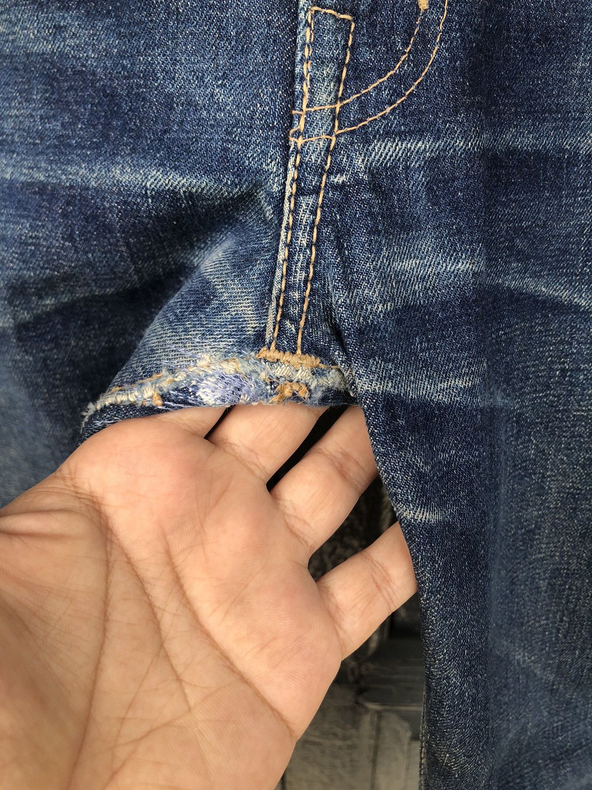 Beams Plus × Japanese Brand Beams+ Selvedged Denim Pants Size US 30 / EU 46 - 6 Thumbnail