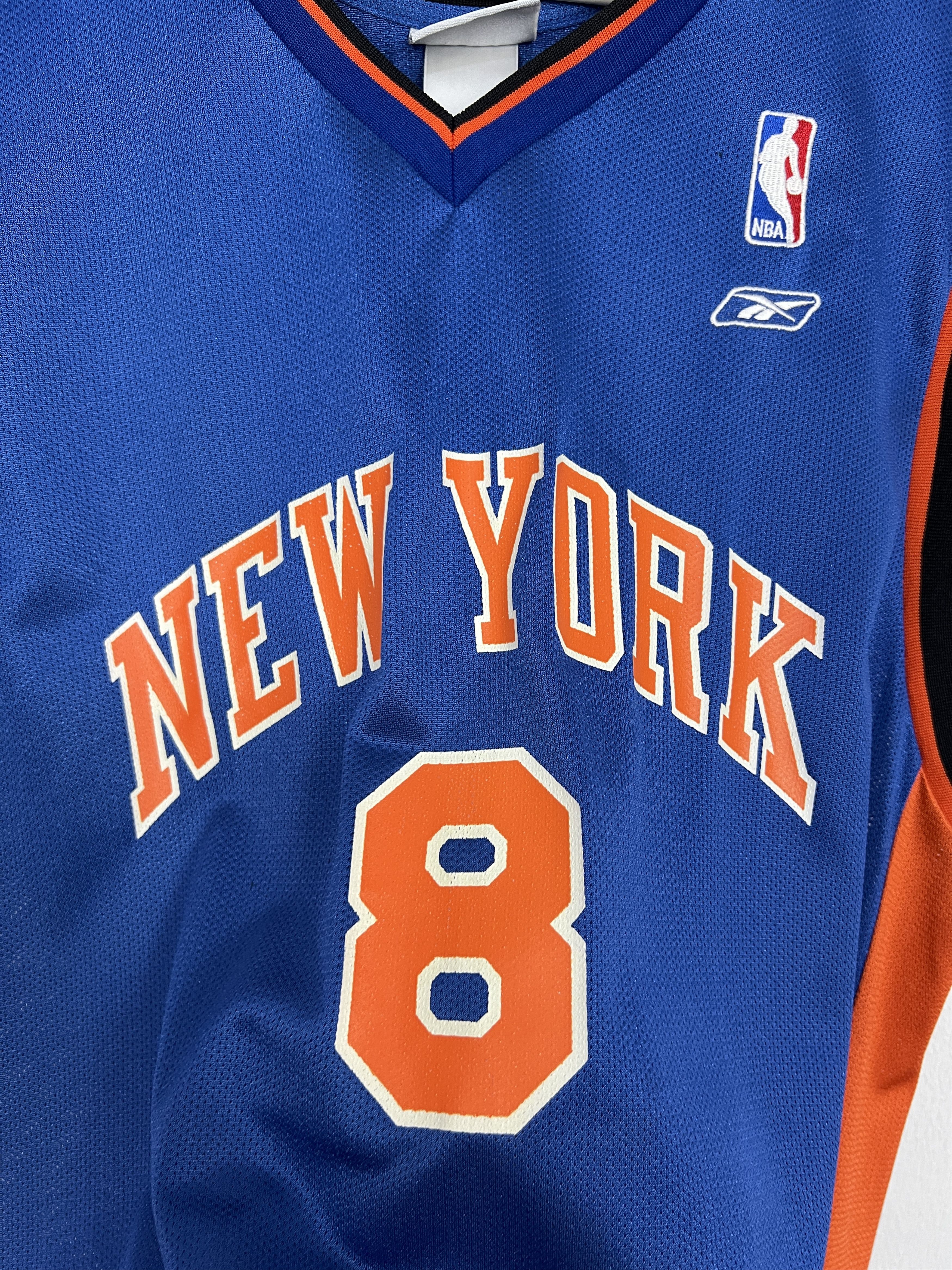 Reebok Vintage Reebok New York Knicks #8 Sprewell NBA Jersey Size US L / EU 52-54 / 3 - 3 Thumbnail