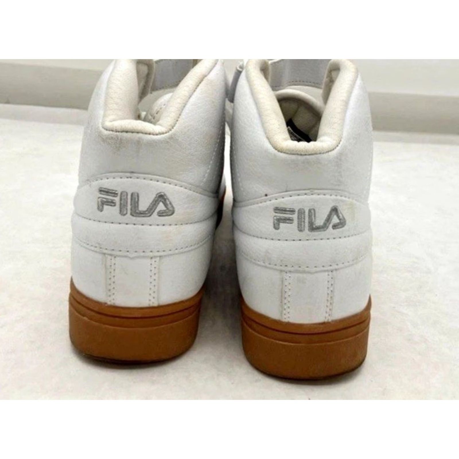 Fila Fila Vulc 13 White High Top Sneakers Women US 8.5 Lace Up Straps Athletic Shoes Size US 9 / IT 39 - 6 Thumbnail