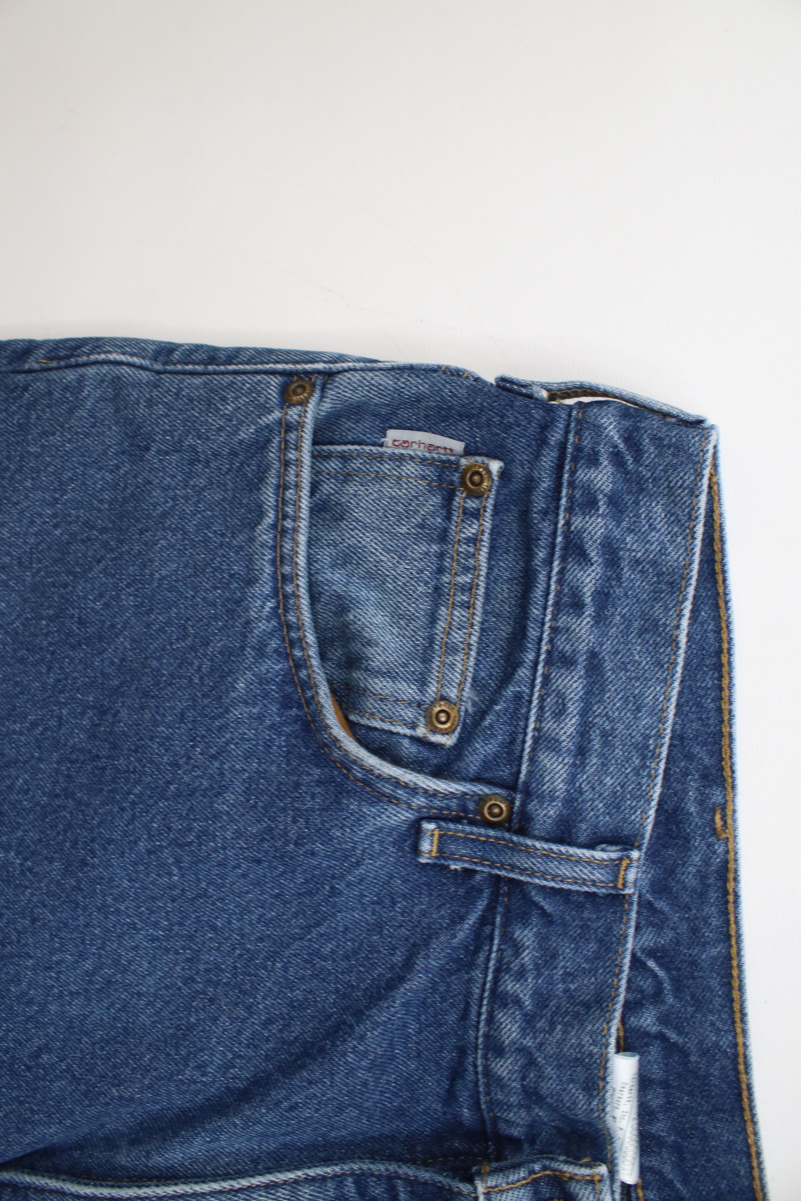 Carhartt × Vintage Vintage Carhartt Heavyweight Flannel Lined Relaxed Fit Jeans Size US 38 / EU 54 - 7 Thumbnail