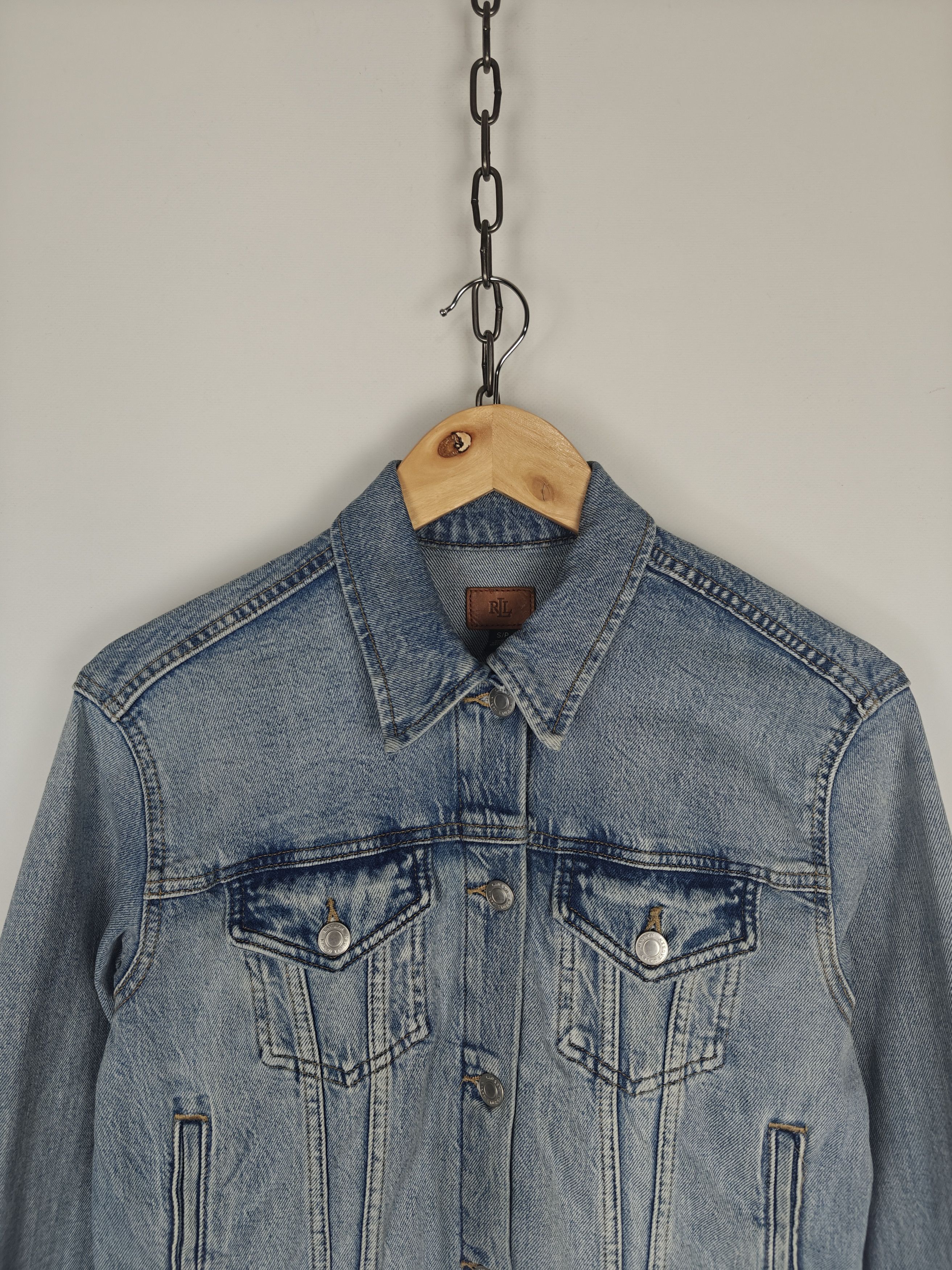 Polo Ralph Lauren RLL Ralph Lauren Denim Jacket Blue size S Size S / US 4 / IT 40 - 2 Thumbnail