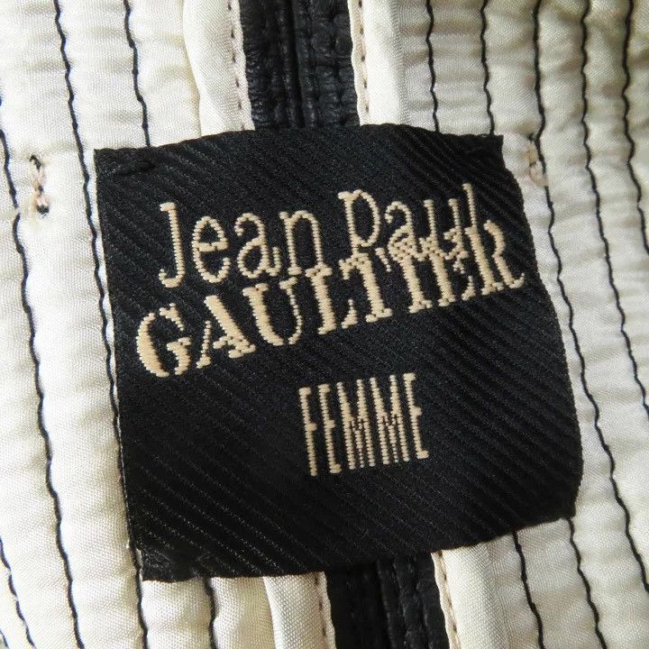 Jean Paul Gaultier Jean paul gaultier Lamb Leather Jacket Size S / US 4 / IT 40 - 6 Thumbnail