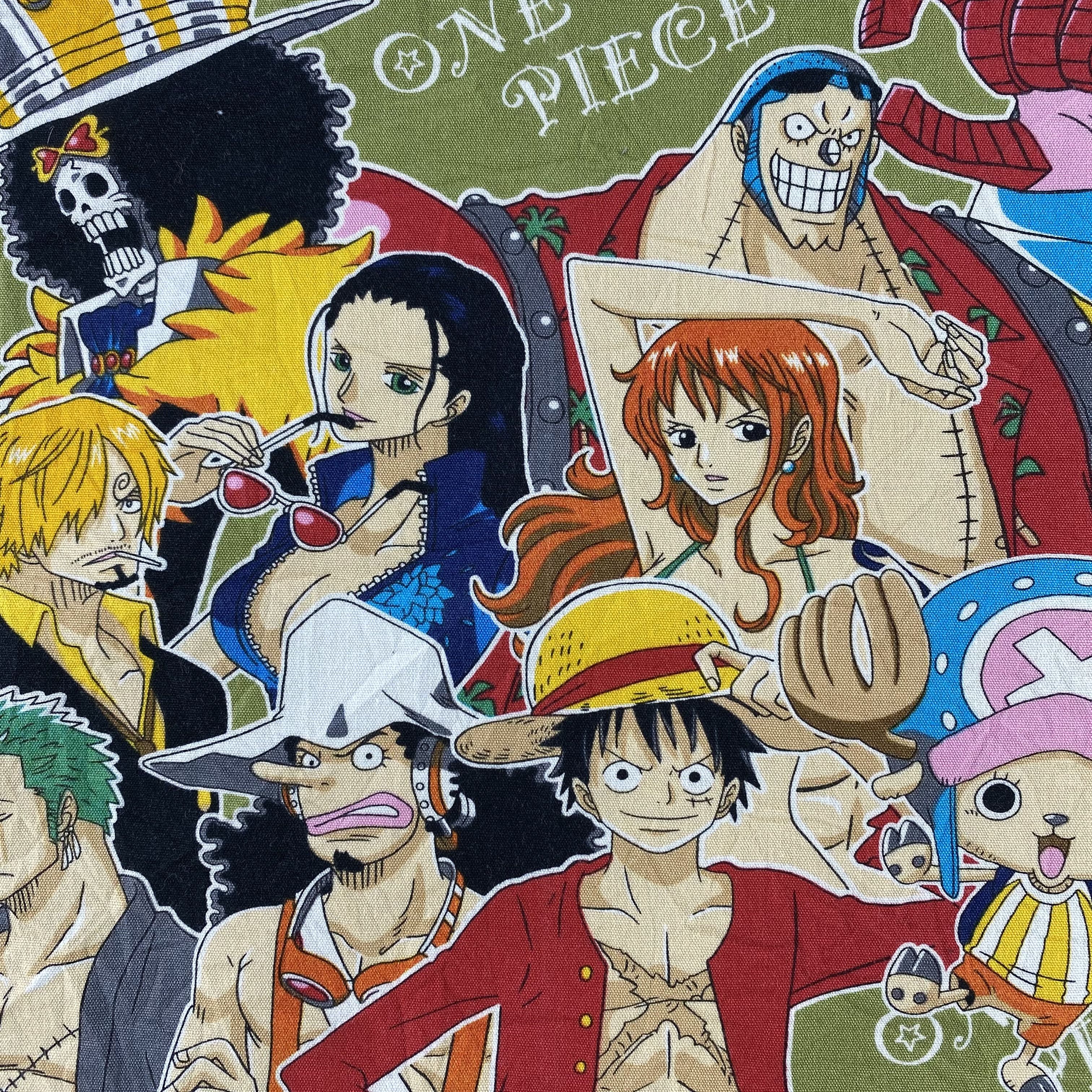 Anime × Japanese Brand One Piece Handkerchief/Neckerchief/Bandana HC822 Size ONE SIZE - 4 Thumbnail