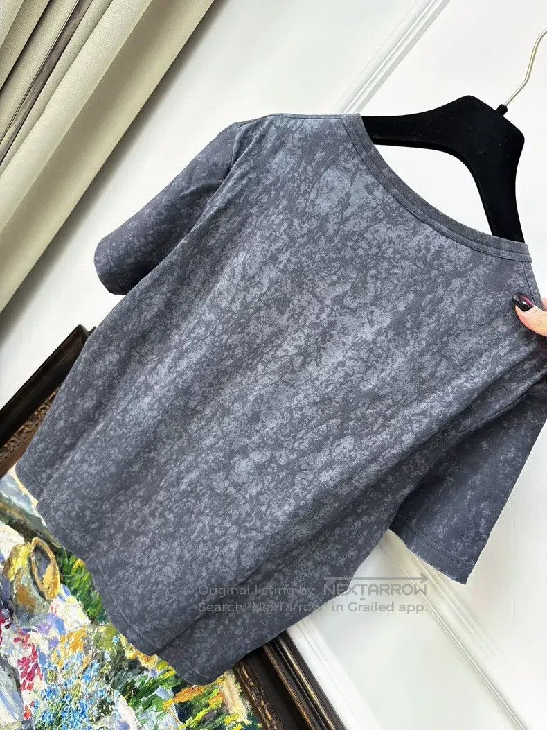 Chanel Chanel 20s spring and summer letter embroidery charcoal gr Size XS / US 0-2 / IT 36-38 - 3 Thumbnail