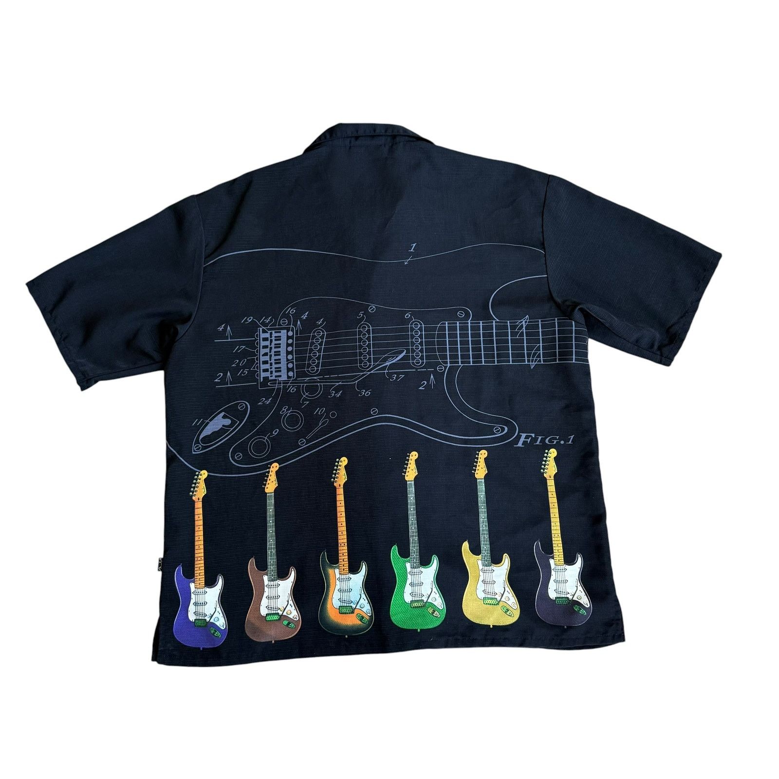 Fender Fender Guitar Shirt by Da Vince Mens Large Size US L / EU 52-54 / 3 - 4 Thumbnail