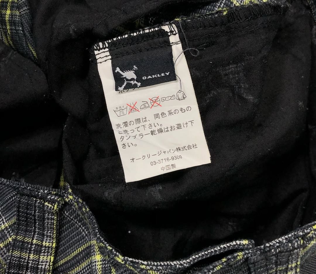 Oakley 2000's Oakley check casual pants Y2k Size US 30 / EU 46 - 3 Thumbnail