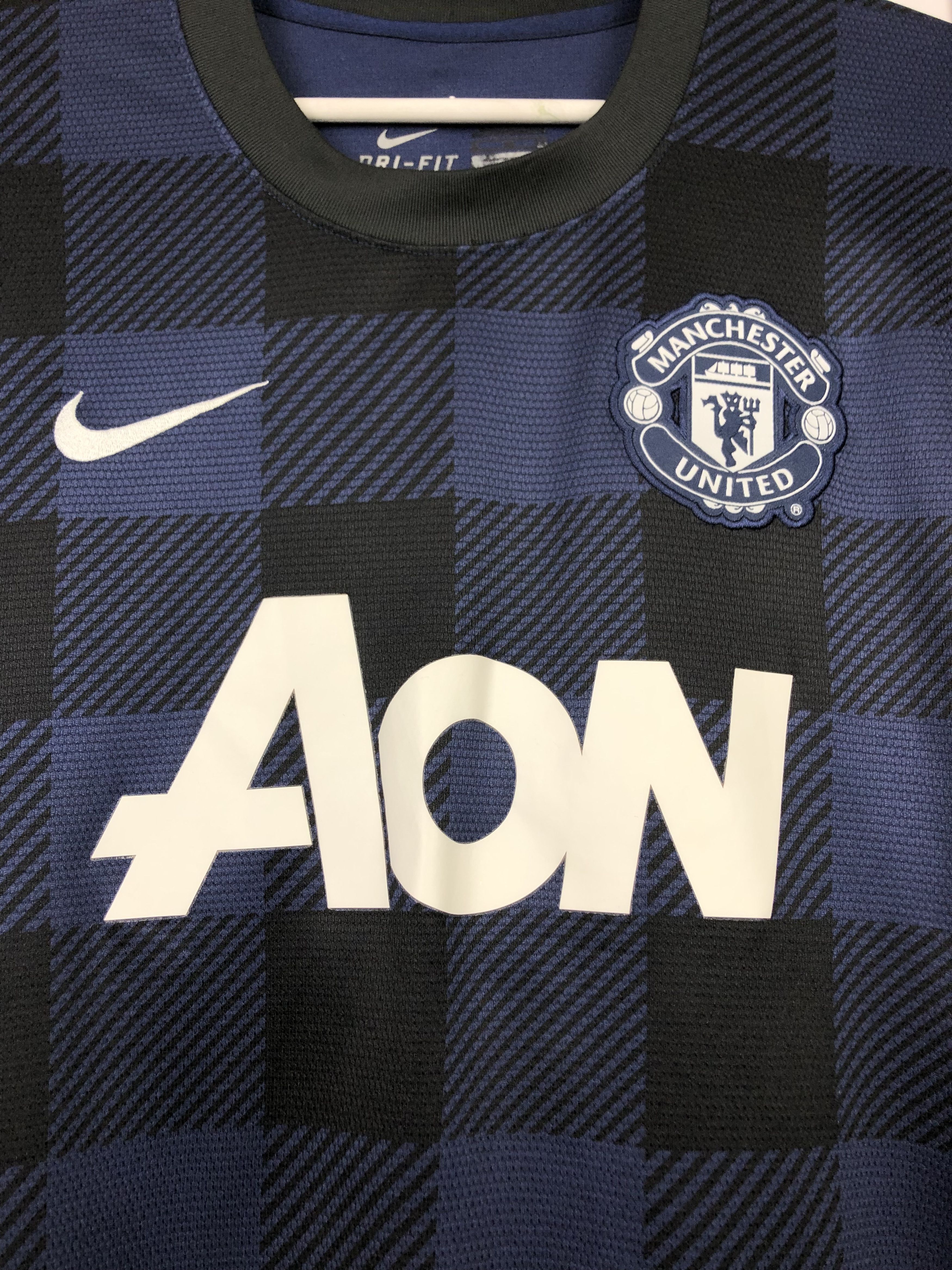 Nike Manchester United football shirt 2013 Soccer Nike Jersey Size US XL / EU 56 / 4 - 3 Thumbnail