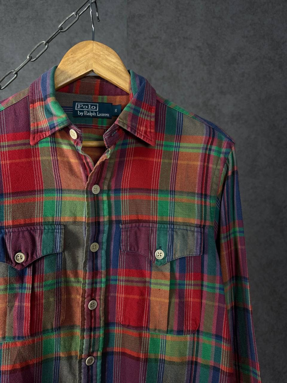 Polo Ralph Lauren Polo Ralph Lauren designer flannel checkered shirt Size US S / EU 44-46 / 1 - 2 Thumbnail