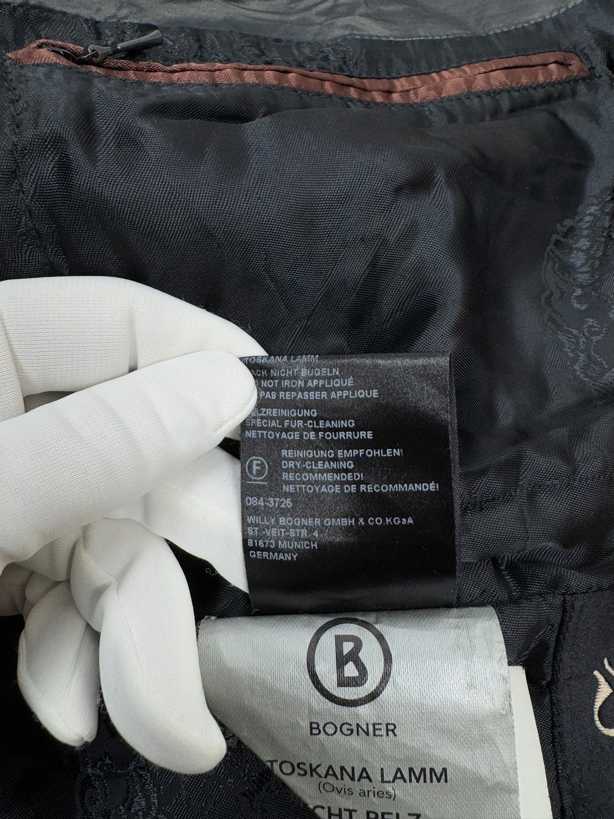 Bogner Sonia Bogner Down Jacket Real Fur Collar Embroidered Flowers Size L / US 10 / IT 46 - 17 Thumbnail