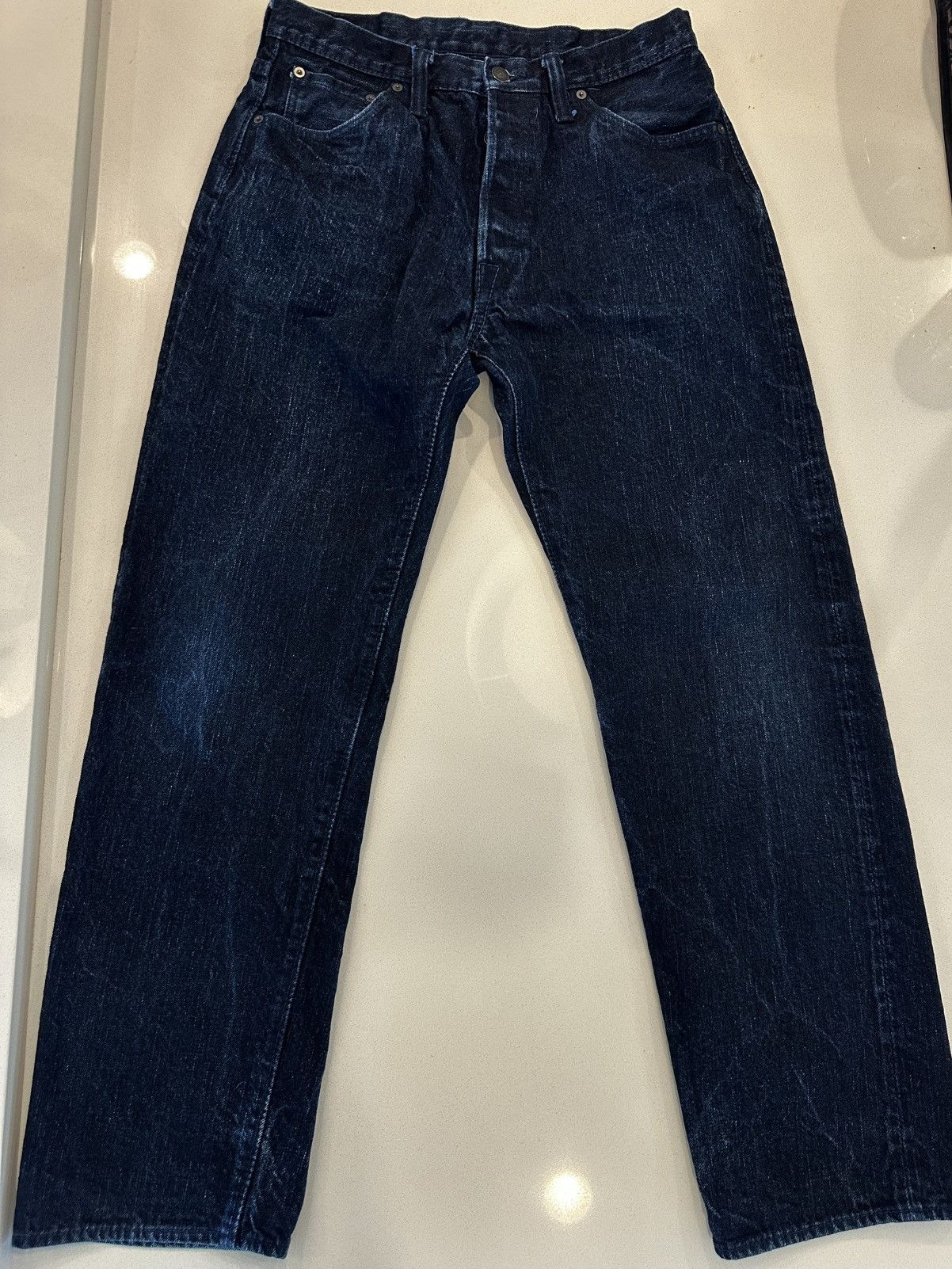 Pure Blue Japan Pure Blue Japan XX-002 piped straight Size US 33 - 2 Thumbnail