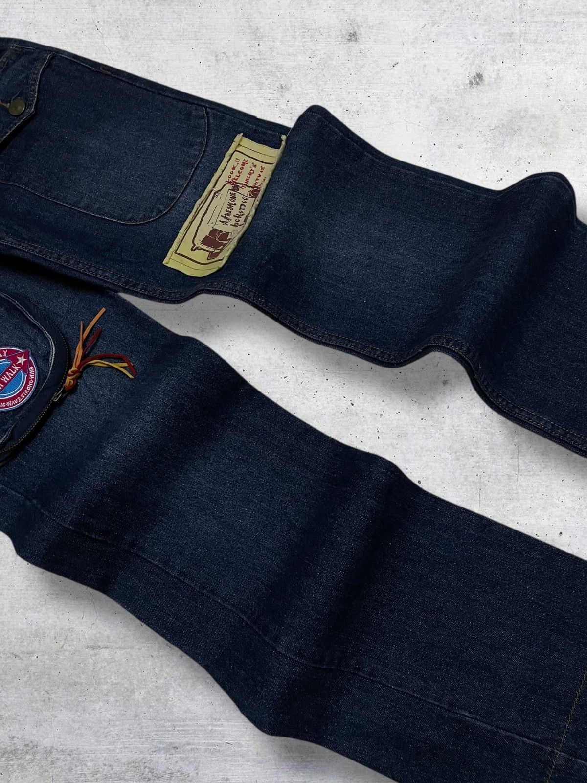 Hysteric Glamour VINTAGE SUNNY SMITH CRAFTED 90S JAPAN DESIGNER ARCHIVE DENIM Size US 32 / EU 48 - 6 Thumbnail