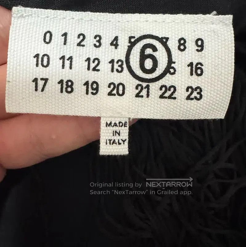 Maison Margiela Maison Margiela Black Cotton Logo T-Shirt . Size M / US 6-8 / IT 42-44 - 3 Thumbnail