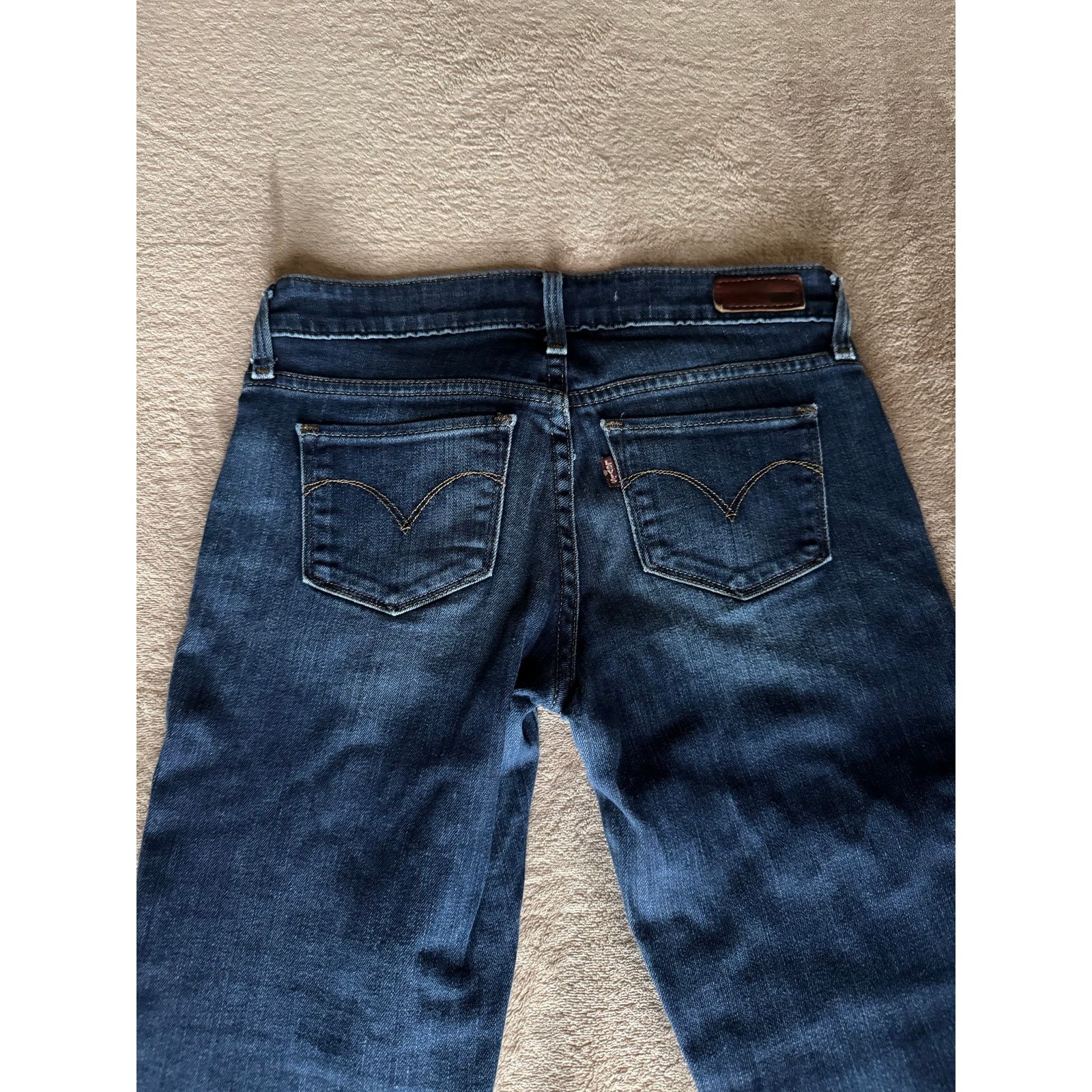 Levi's Levi’s Slight Curve Skinny Jeans Modern Rise Dark Indigo Size 24" / US 00 / IT 34 - 2 Thumbnail