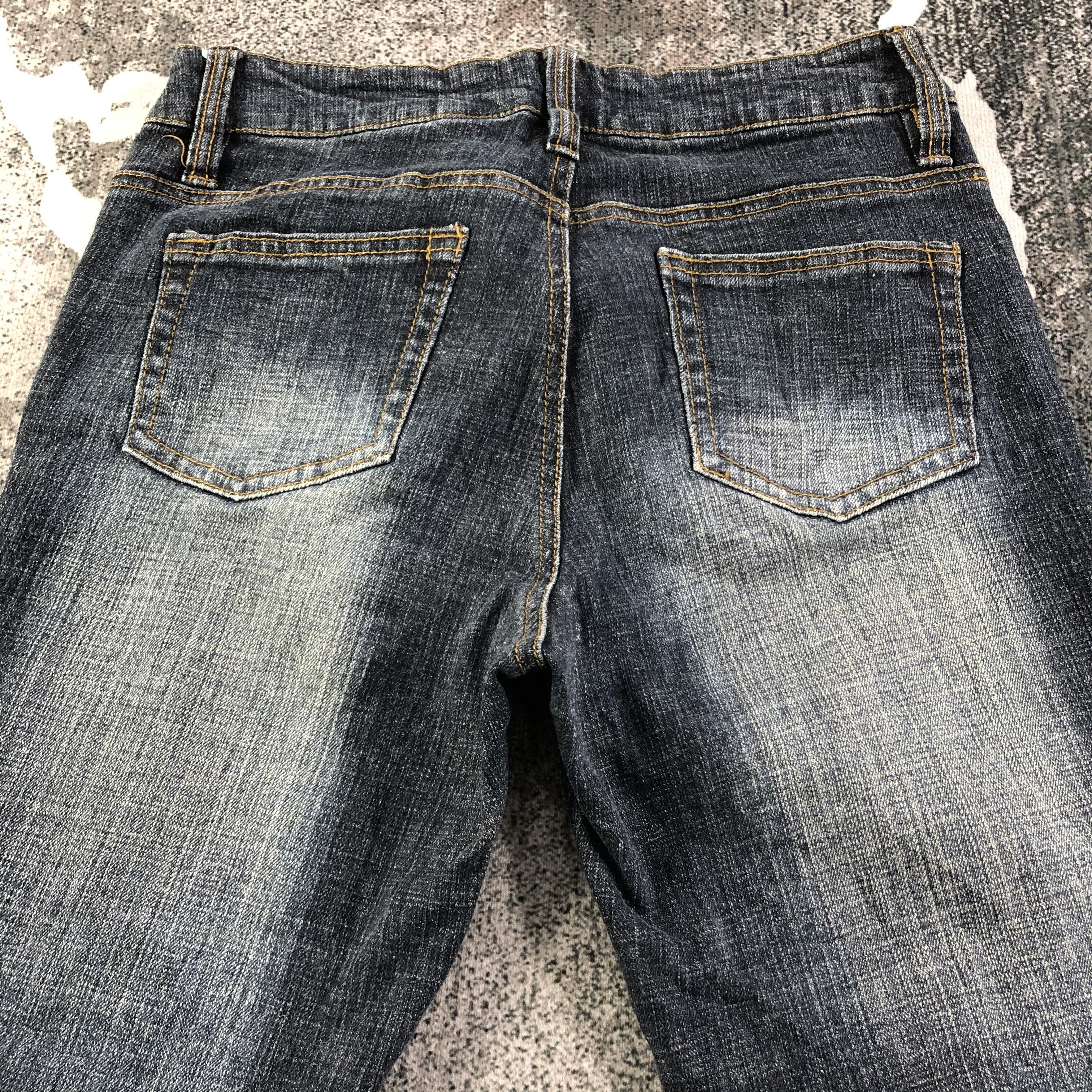 Japanese Brand Japanese Brand Mzee Jeans Faded Blue Flare Denim KJ1816 Size 29" - 4 Thumbnail