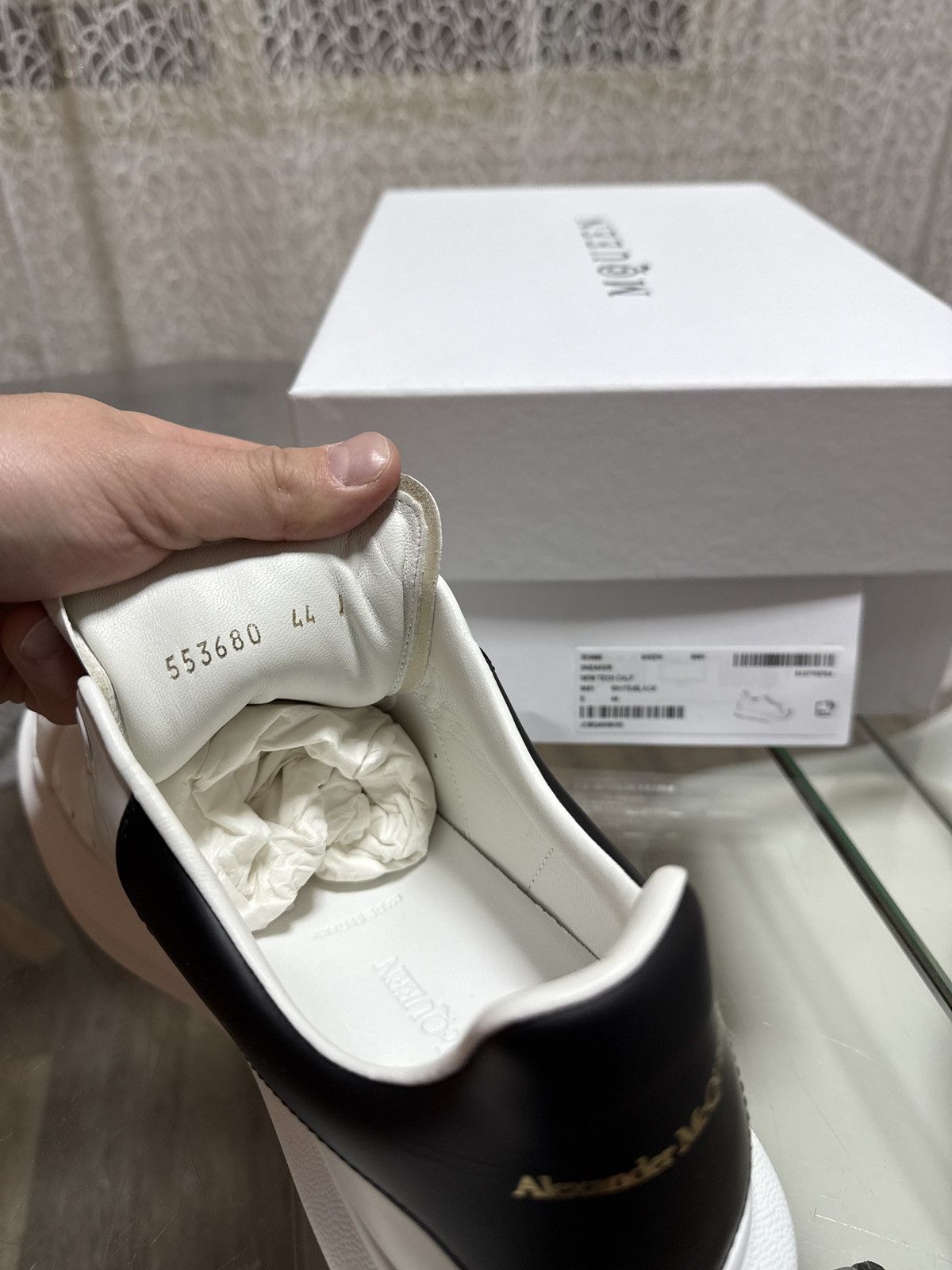 Alexander McQueen Alexander McQueen oversized new tech calf skin Size US 10.5 / EU 43-44 - 6 Thumbnail