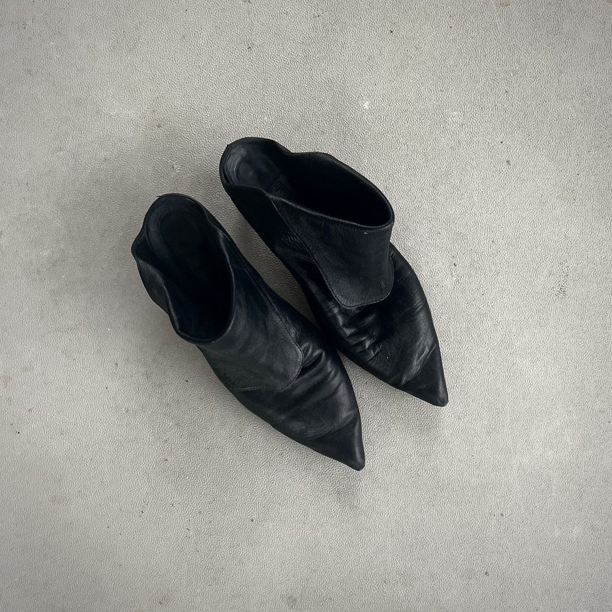 Ann Demeulemeester Leather Heels Size US 7 / IT 37 - 3 Thumbnail