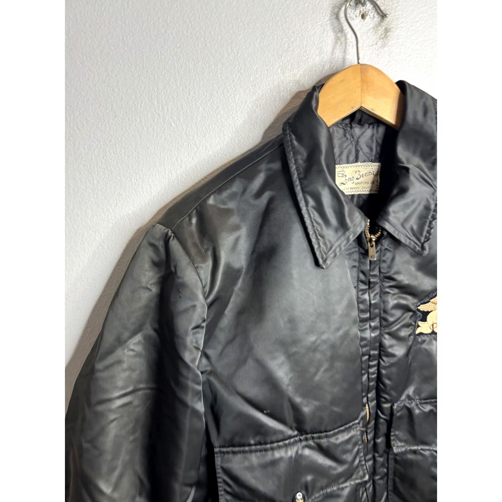 Harley Davidson VINTAGE Harley-Davidson Jacket Mens Large Black Quilted Bomber HOG Patches 90s Size US M / EU 48-50 / 2 - 2 Thumbnail