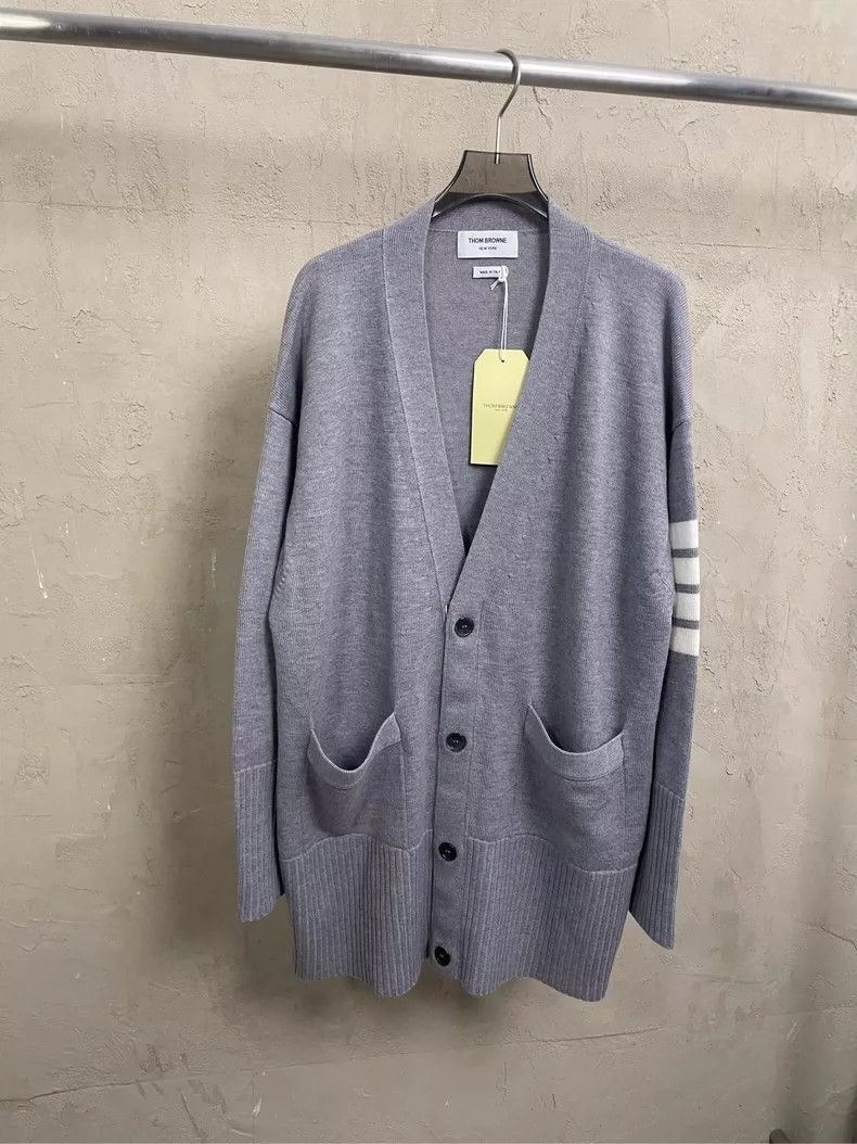 Thom Browne Thom Browne size0 A wool cardigan jacket Size US XS / EU 42 / 0 - 1 Thumbnail