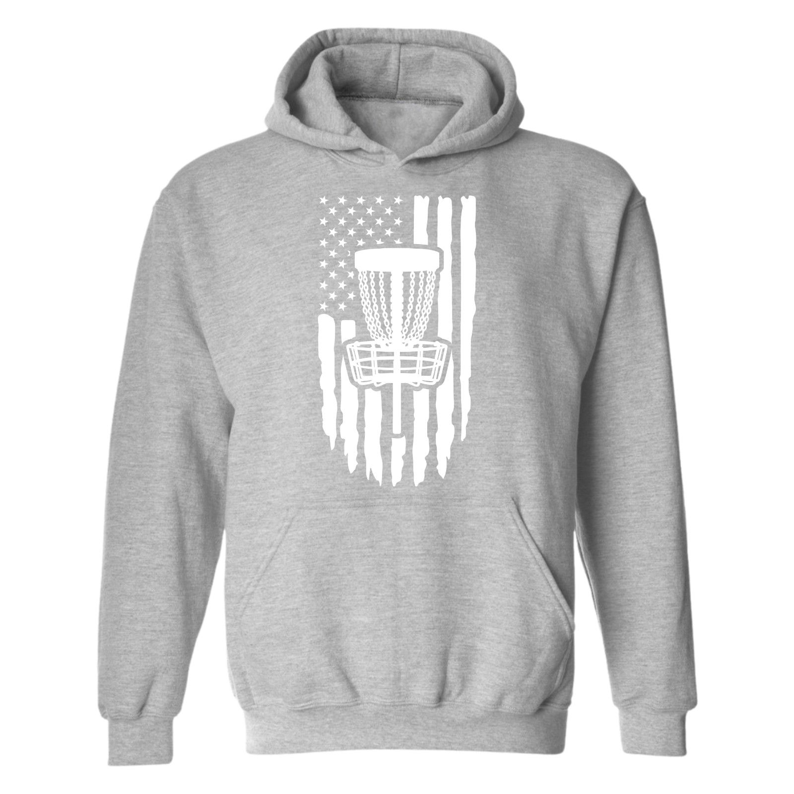 Other Disc Golf Pullover Hoodie PATRIOTIC AMERICAN FLAG Sweatshirt Size US L / EU 52-54 / 3 - 4 Thumbnail